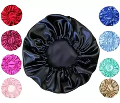 Touca de cetim para dormir anti frizz - cores sortidas - Rose Delicasa Store