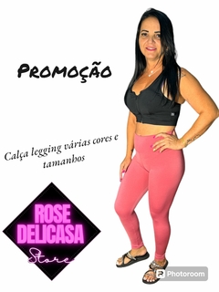 Imagem do CALÇA LEGGING BÁSICA DE ACADEMIA SUPLEX COS ALTO