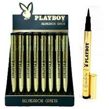 CANETA DELINEADORA PRETA - PLAYBOY