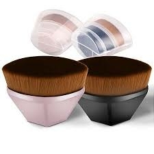 Pincel Hexágono De Base Corretivo Creme BB Cream/Blush Em Pó Maquiagem Facial