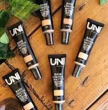 Base líquida matte full coverage UNI MAKEUP Base à prova d'água - Rose Delicasa Store