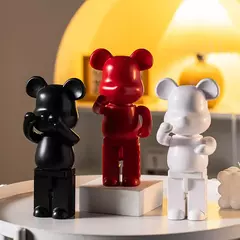 Alto-falante bluetooth LS-02 mini urso violento cros-sorder legal ornamentos presente dos desenhos animados