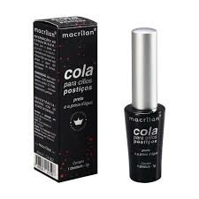 Cola para cílios postiços preta Macrilan