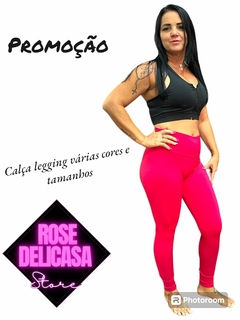 Imagem do CALÇA LEGGING BÁSICA DE ACADEMIA SUPLEX COS ALTO