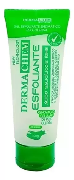 Gel Esfoliante Enzimático Ácido Salicílico Dermachem 100ml - loja online