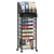 Carro de Archivos Rodante SWTYMIKI 9 Niveles Negro