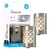 Luz Nocturna LED GE CoverLite 2 Paquete Níquel Marroquí