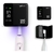 Soporte desinfectante de cepillos de dientes UV JetFresh con pantalla LED