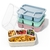 Bento Box XGXN 4 Compartimentos 1300ml Apto Microondas