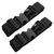 Correas para Equipaje Youteer 2 Pcs Ajustables 188cm Nylon Negro