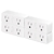 Enchufe Inteligente Doble JUNLIT 4 Tomas WiFi Control Voz