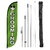 Kit Bandera de Pluma LookOurWay 12 Pies Cuidado de Mascotas