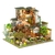 Kit de Casa de Muñecas DIY PINYUE Patio de Primavera 1.44 kg