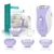 Epilador Inalámbrico VOGOE HR310 4-en-1 21 Pinzas Púrpura
