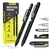 Bolígrafo Multiherramienta VIBELITE 9 en 1 con LED Negro