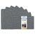 Parche de Reparación KING MOUNTAIN 12.7x20.3 cm 8 Pcs Gris