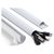 Cubierta de Cables ZhiYo 107.95 cm Blanca para 4 Cables