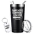 Vaso de Acero Inoxidable DOEARTE 20oz Sarcástico para Hombres