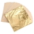 Hojas de Oro Imitación Harloon 500 Unidades 14x14 cm
