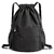 Mochila de Cuerda CALACH Unisex Impermeable 25L Negra