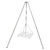 Parrilla de trípode Lineslife de acero inoxidable 35.1 cm