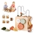 Cubo de Actividades Montessori Miollnir 5-en-1 para Bebés