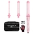 Rizador de Cabello Automático Wavytalk Curlmaker Pro Rosa 3 Barriles