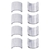 8 Piezas Shim de Manillar MWMNUN 22mm a 25mm Aluminio