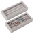 Valyria Set 2 Organizadores de Anillos Terciopelo Gris