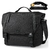 Bolsa Mensajera Táctica Unisex Negra para Laptop 14"