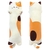 Almohada de Gato de Peluche MIAOHAHA 90cm Beige Suave