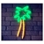Luz de Neón Britrio Palmera 25x15 cm USB Decorativa
