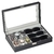 Caja de Almacenamiento AUTOARK para 6 Relojes y 3 Gafas Negra