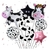 Juego de 7 Globos de Vaca de Foil Finrray para Fiesta