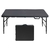 Mesa Plegable SculPong 1.22 m Negra para Interior y Exterior