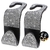 Ganchos de reposacabezas SJJEBSK 2Pcs Blanco Diamante