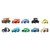Vehículos de Juguete Mattel Cars 10-Pack Mini Corredores