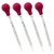 Pipetas Graduadas de Vidrio OESS 10ml con Tapas de Goma - 4 Pcs