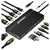 Estación de Acoplamiento USB C Doble Monitor ANYOYO 14 en 1 4K