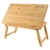 Mesa de Dibujo Ajustable Nnewvante de Bambú 60x35 cm Plegable