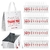 80 Bolsas Aisladas Aliceset 24x24x15 cm para Comida