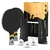 Set de Ping Pong TRICKPLAY con Red Retráctil y 4 Palas