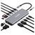 Estación de Acoplamiento USB C FALWEDI 14 en 1 4K HDMI