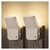 Luz Nocturna LED L LOHAS 2 Piezas 3000K Brillo Ajustable