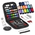 Kit de Costura Portátil con Accesorios Completo - Negro