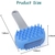 Cepillo de baño 2 en 1 Ausugar para perros y gatos azul - comprar online