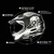 Casco SLMOTO para Niños Motocross Calavera Negra Mediano - comprar online