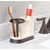Organizador Dental mDesign Vainilla/Bronce 4 Compartimentos - comprar online