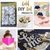 Hojas de Oro para Manualidades FLOWOOM - 150 Piezas Multicolor - comprar online