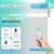 Persiana Enrollable Motorizada Allesin 68,5x182,9cm Blanca - comprar online